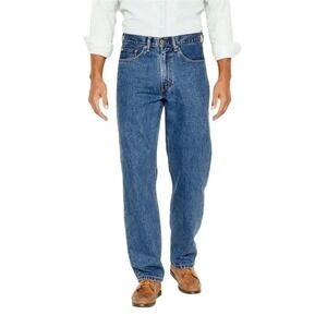 Levi's 550 Relaxed Non-Stretch Jeans Medium Stone Wash Style 00550-4891 - 42x30